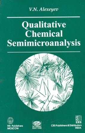 Qualitative Chemical Semimicroanalysis